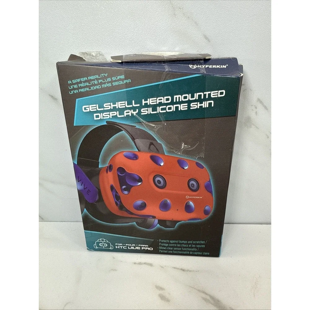 Hyperkin✨GelShell Headset Silicone Skin for HTC Vive Pro✨Red‎